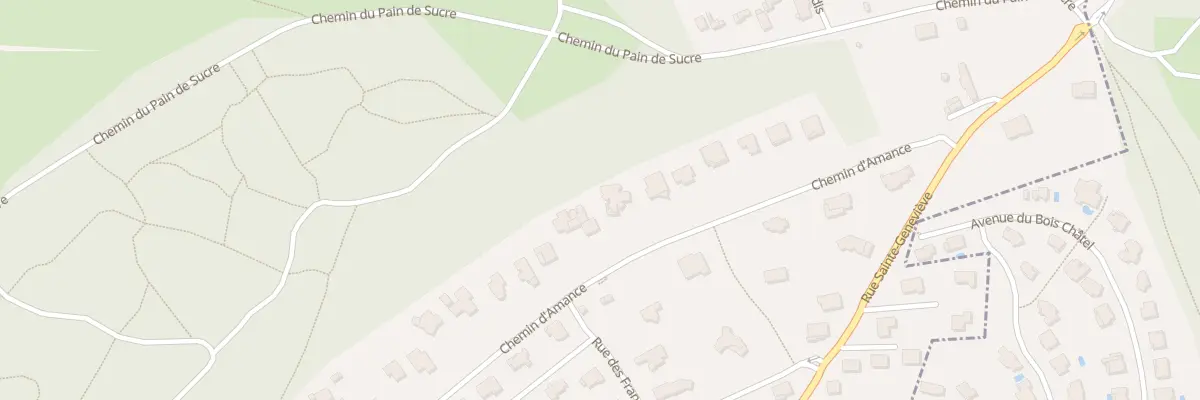 Plan du 73 Che d’Amance à Dommartemont