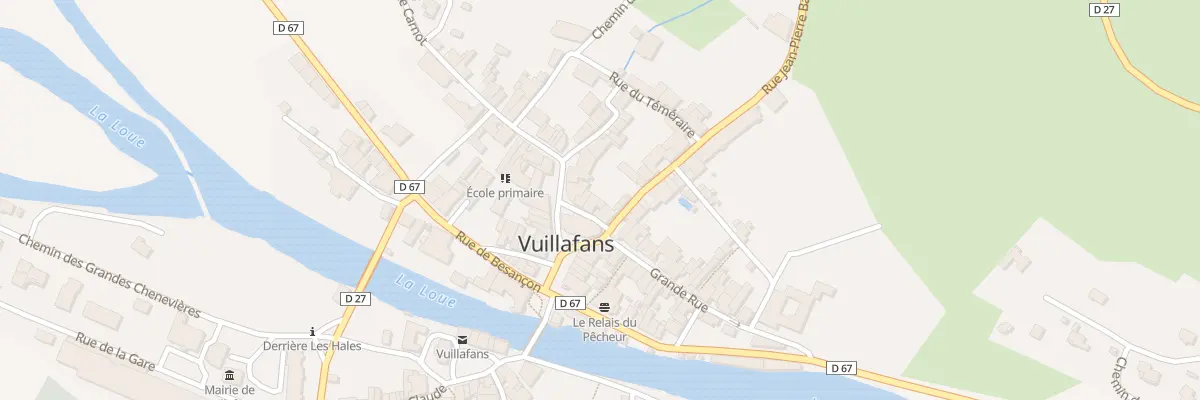 Plan du 12 Pl St Vernier à Vuillafans