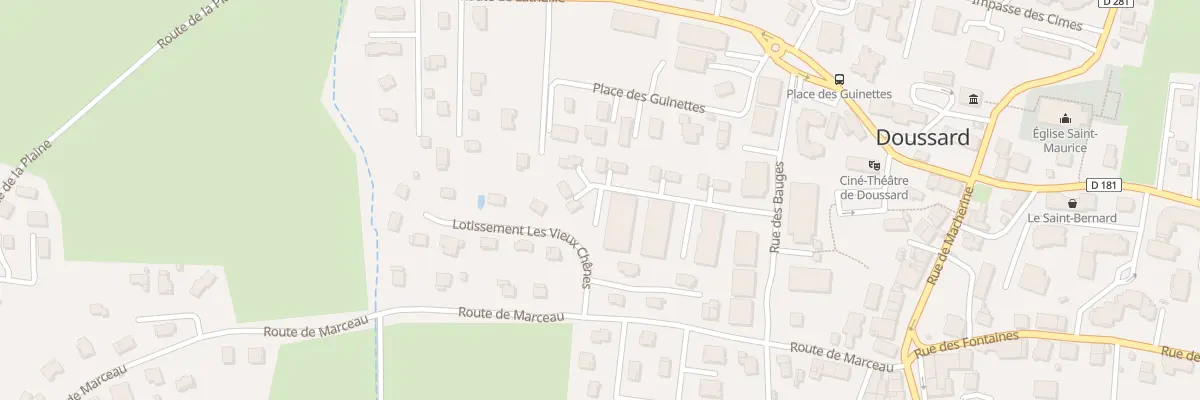 Plan du 135 Imp du Planay à Doussard