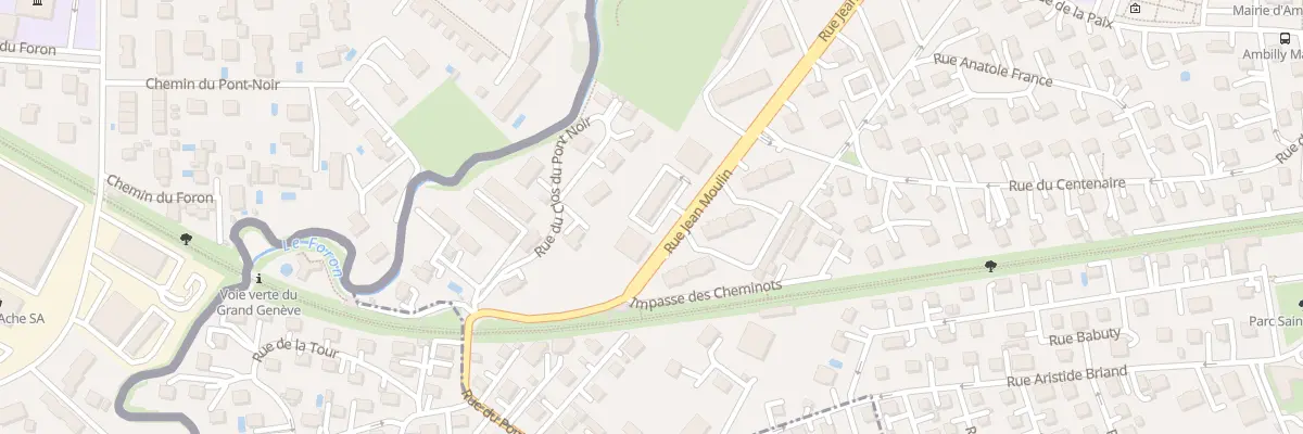 Plan du 3 Rue jean moulin à Ambilly