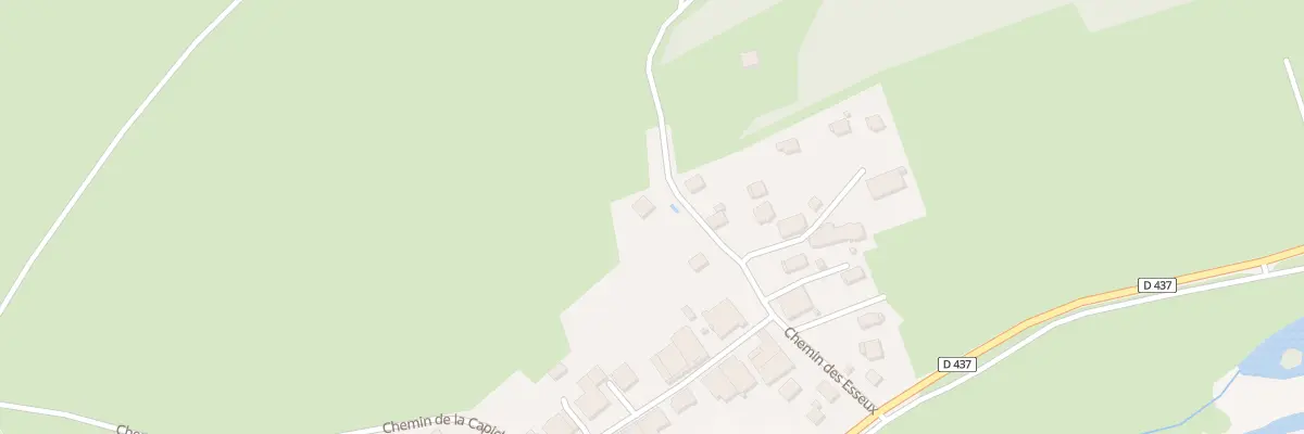 Plan du 3 Che des Esseux à Sarrageois