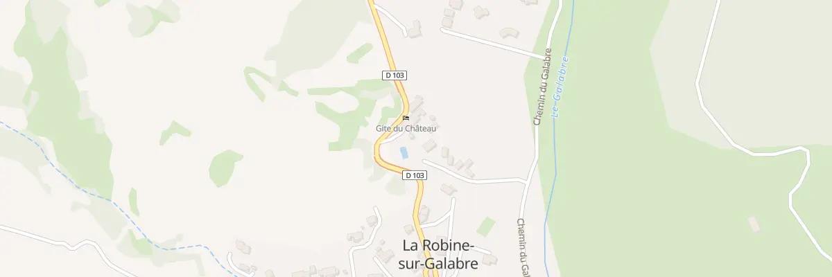 Plan du 7137 Le Chateau La Robine à La Robine-sur-Galabre