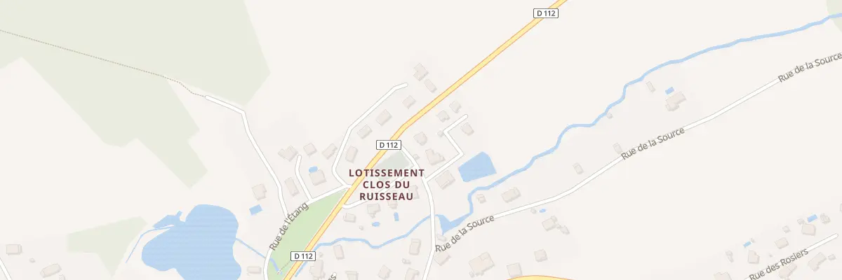Plan du 5106 Rue du Lavoir à Osse