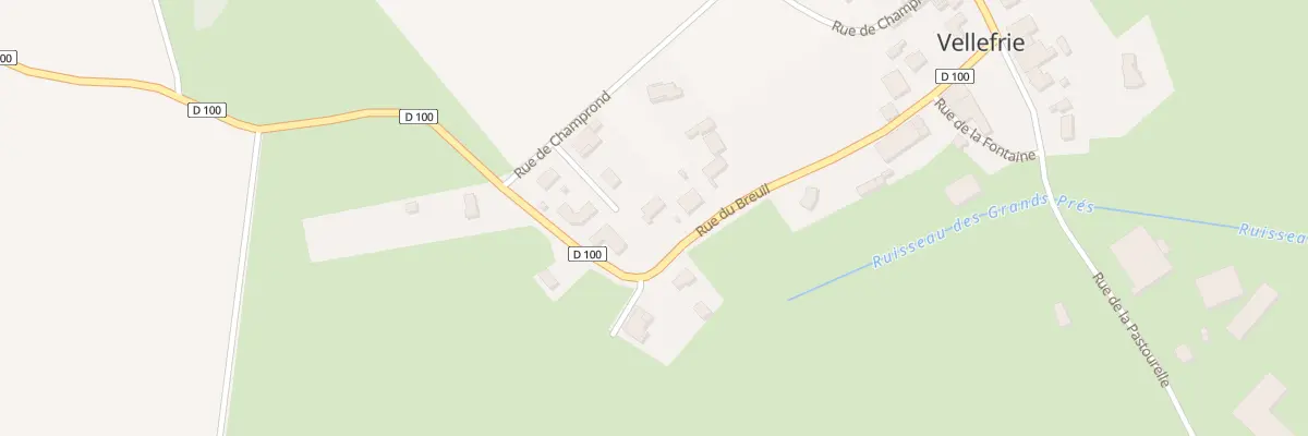 Plan du 5 Imp du Breuil à Vellefrie