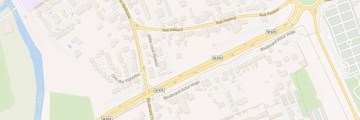 Plan du 12B Rue Pasteur à Tomblaine