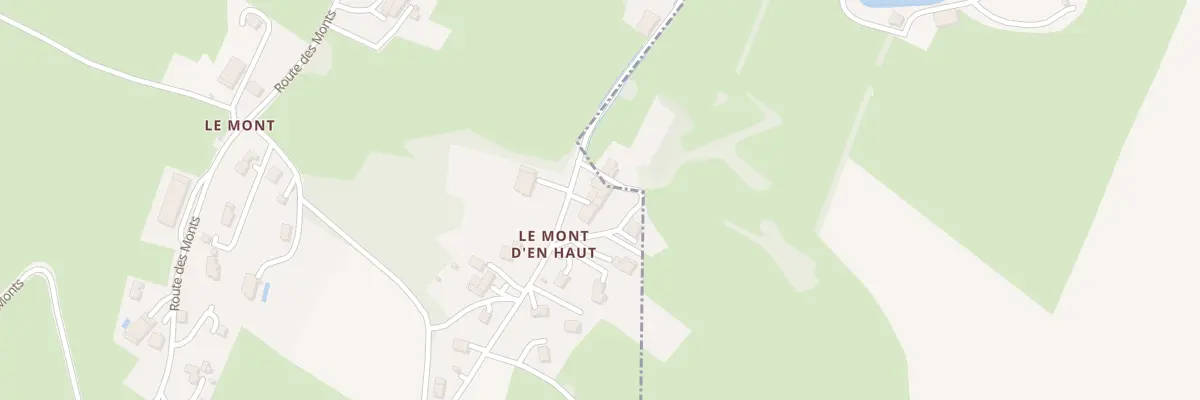 Plan du 261 Che du Mont d’en Haut à La Muraz