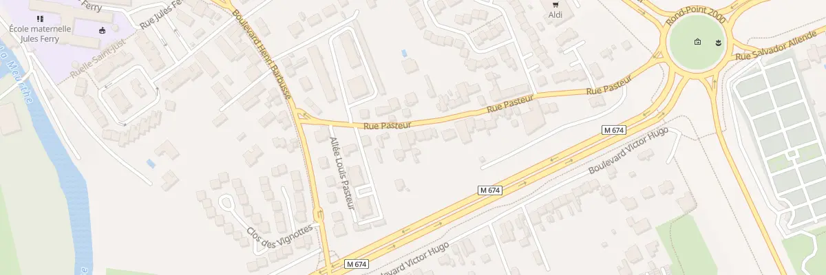 Plan du 18B Rue Pasteur à Tomblaine