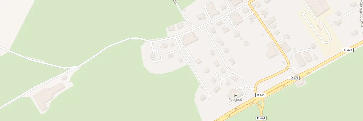 Plan du 23 Rue des Auges à Bulle