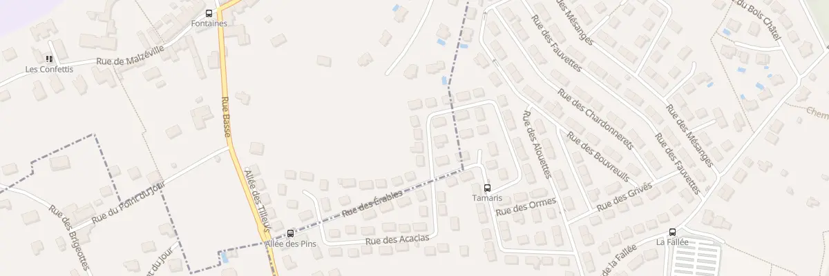 Plan du 5 Rue des Bouleaux à Dommartemont