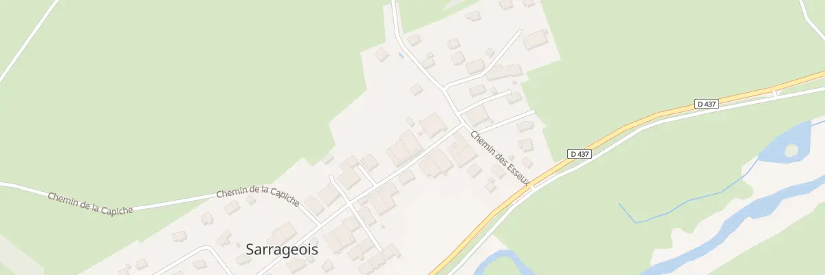 Plan du 10 Vc Grande Rue à Sarrageois