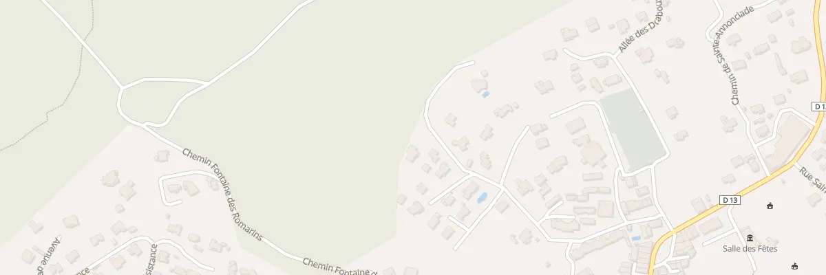 Plan du 5831 Draboux à Cabasse