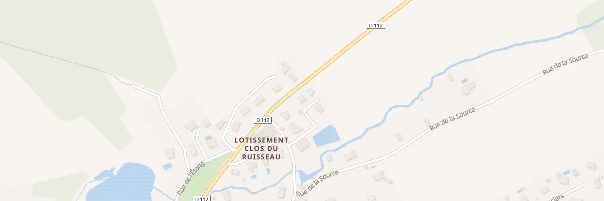 Plan du 2B Rue du Bois du Roi à Osse