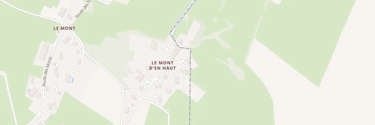 Plan du 241 Che du Mont d’en Haut à La Muraz