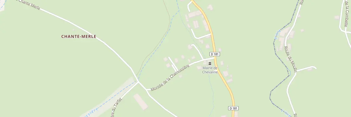 Plan du 88 Mte de la Chamossière à Chevaline