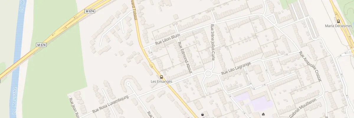 Plan du 16 Rue Edmond About à Tomblaine