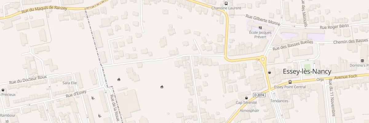 Plan du 13 Rue Louis Bertrand à Essey-lès-Nancy