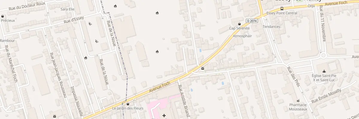 Plan du 7T Av Foch à Essey-lès-Nancy