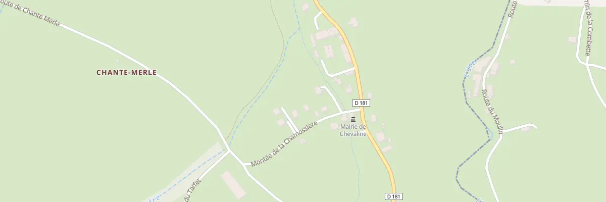 Plan du 84 Mte de la Chamossière à Chevaline