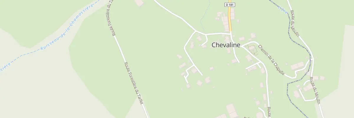 Plan du 62 Imp du Cerisier à Chevaline