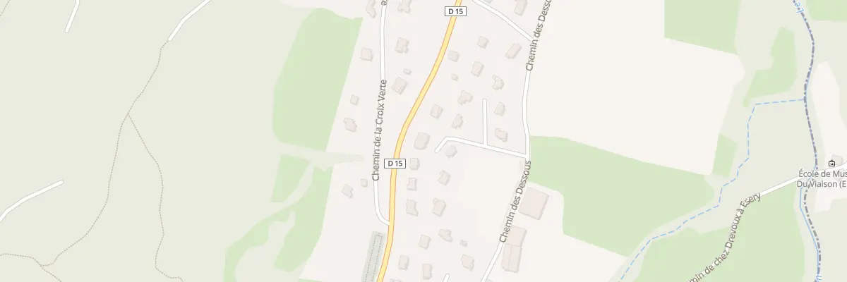 Plan du 355B Che des Dessous à Monnetier-Mornex