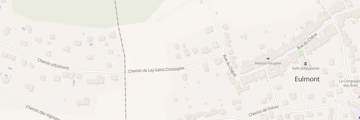 Plan du 114 Che de Lay Saint Christophe à Eulmont