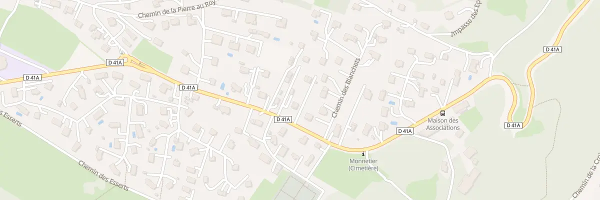Plan du 366 Rte des 3 Lacs à Monnetier-Mornex