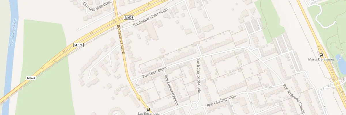Plan du 27 Rue Leon Blum à Tomblaine
