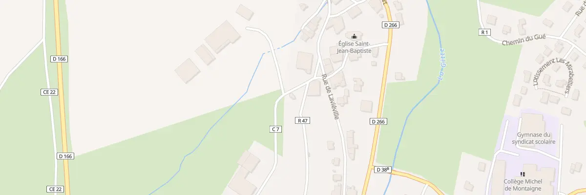 Plan du 57 Rue de l’Hermitage à Dompaire
