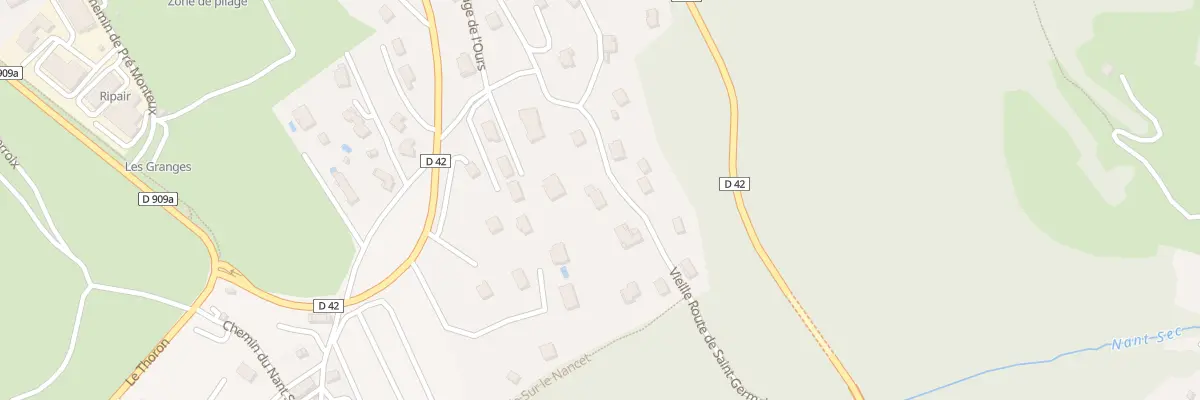 Plan du 330 Vieille Rte de St Germain à Talloires-Montmin