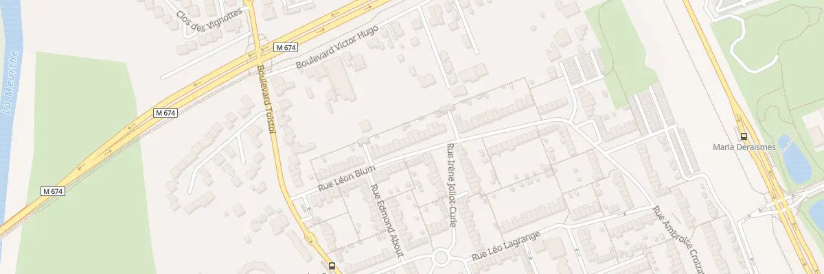 Plan du 35 Rue Leon Blum à Tomblaine