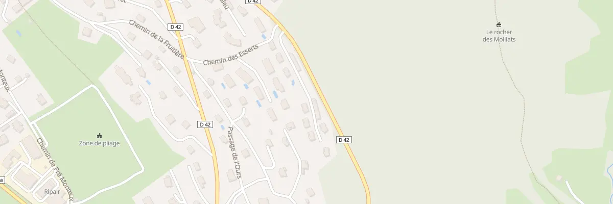 Plan du 1186 Rte de Saint-germain à Talloires-Montmin