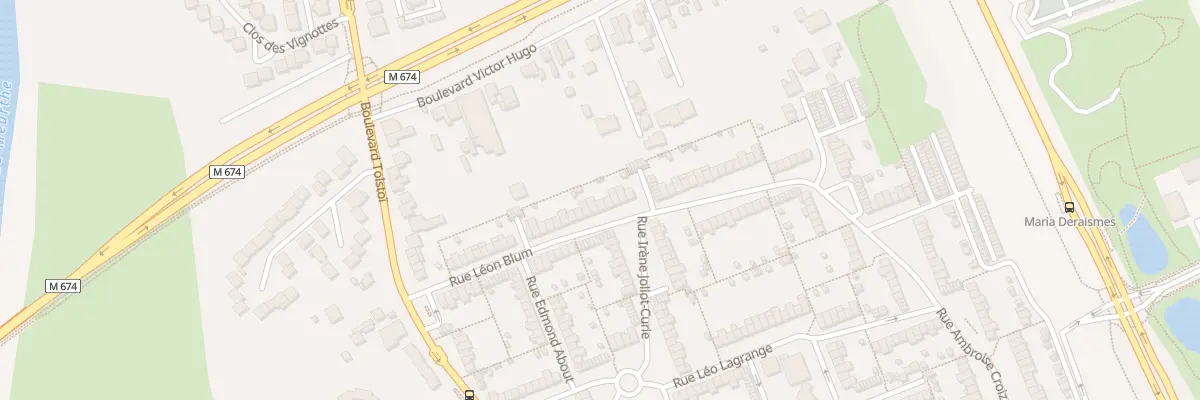 Plan du 39 Rue Leon Blum à Tomblaine