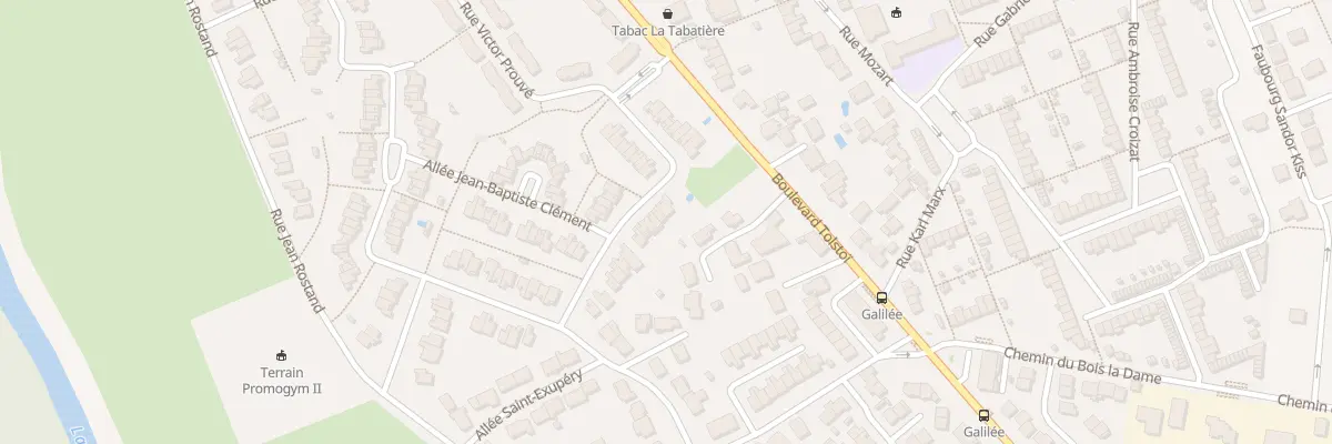 Plan du 17 Rue Andre Boulloche à Tomblaine