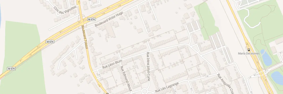 Plan du 43 Rue Leon Blum à Tomblaine