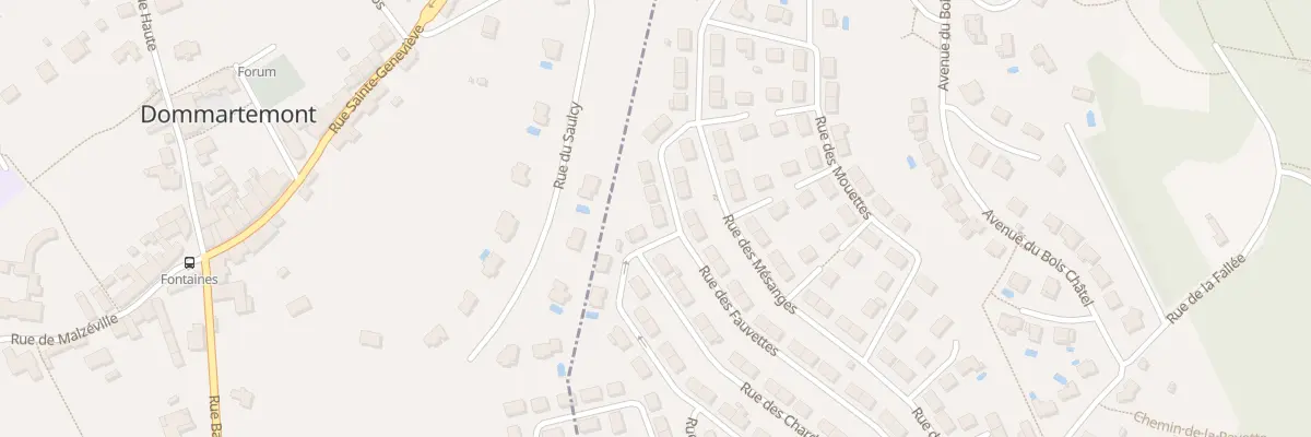 Plan du 1 Lot Le Nid Rue Fauvettes à Essey-lès-Nancy
