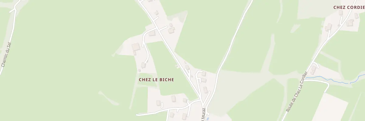Plan du 598 Rte de la Muraz à Arbusigny