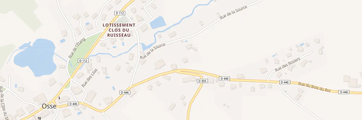 Plan du 13B Rue du Bois du Roi à Osse