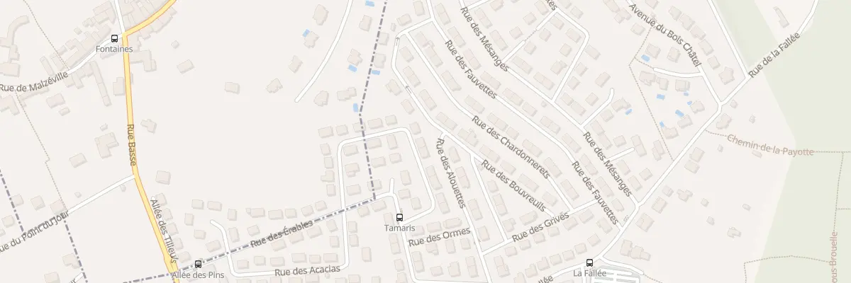 Plan du 21 Lot Le Nid Rue Bouleaux à Essey-lès-Nancy