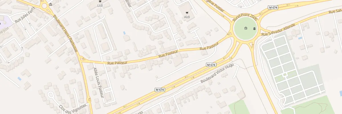 Plan du 42 Rue Pasteur à Tomblaine
