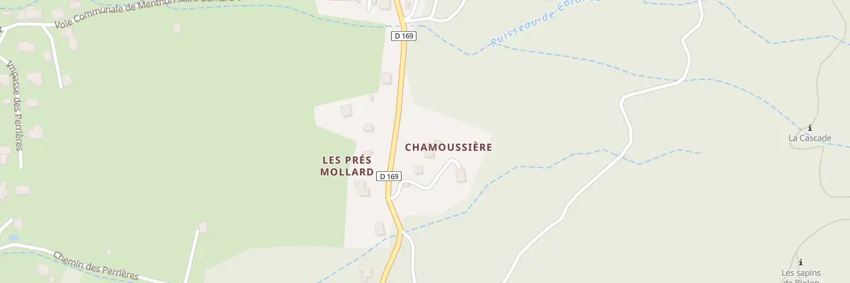 Plan du 971 Rte des Dents de Lanfon à Bluffy