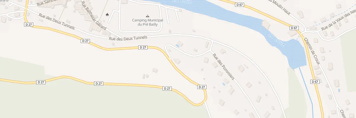 Plan du 3 Rue du Vieux Château à Vuillafans