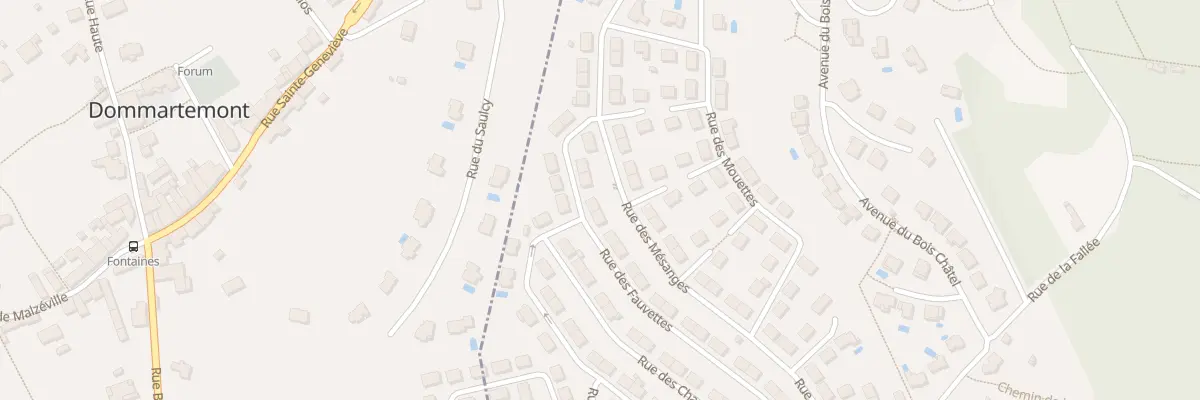 Plan du 40 Lot Le Nid Rue Fauvettes à Essey-lès-Nancy