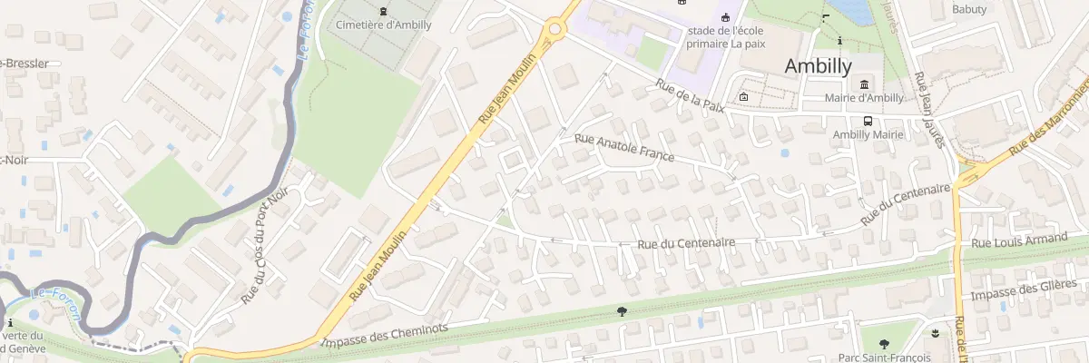 Plan du 7 Rue monplaisir à Ambilly