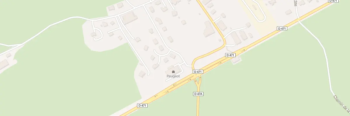 Plan du 3 Rue du Chazal à Bulle