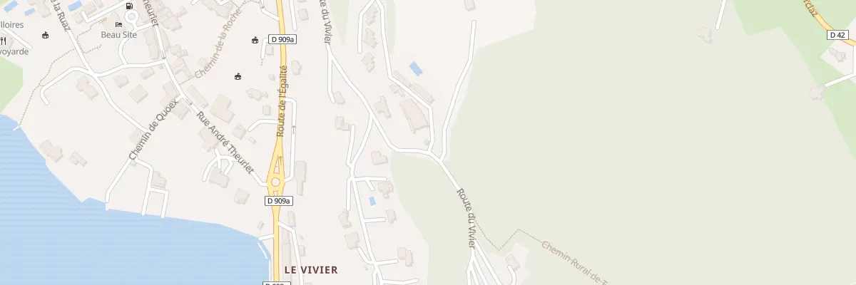 Plan du 331 Rte du Vivier à Talloires-Montmin