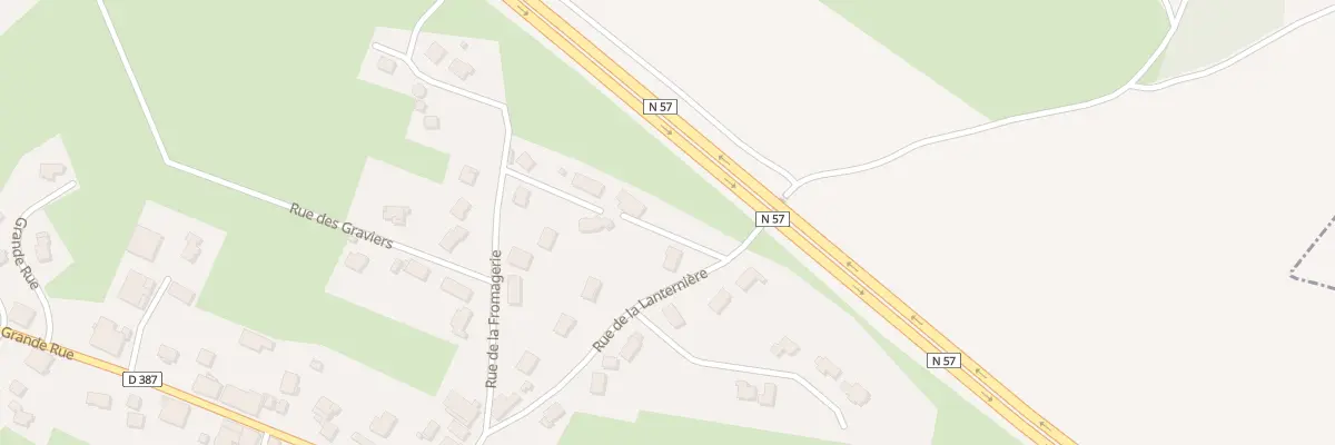 Plan du 11 Rue de la Lanternière à L’Hôpital-du-Grosbois