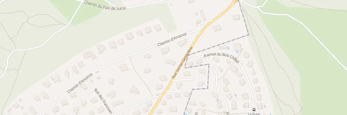 Plan du 77 Rue Sainte Geneviève à Dommartemont