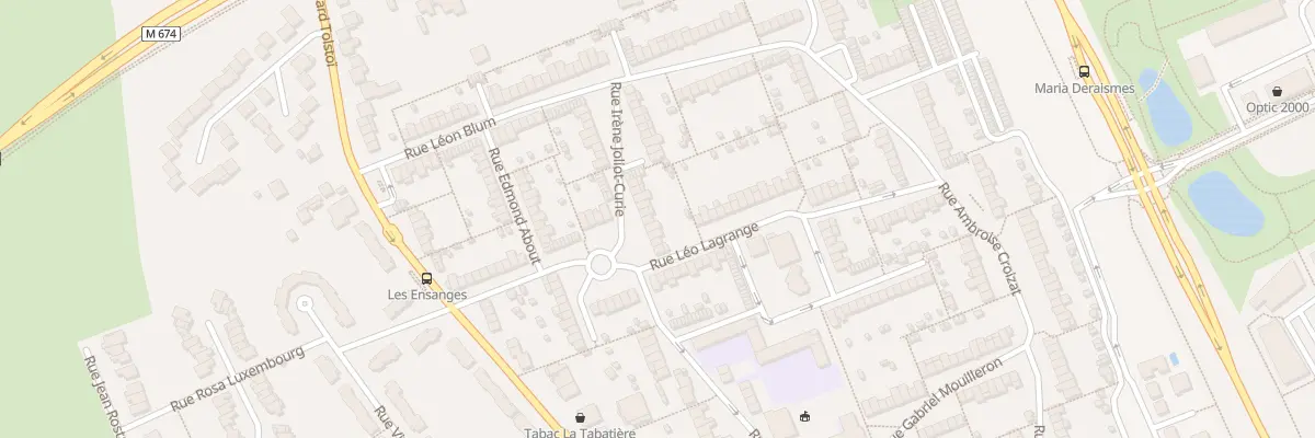 Plan du 31 Rue Irene Joliot Curie à Tomblaine