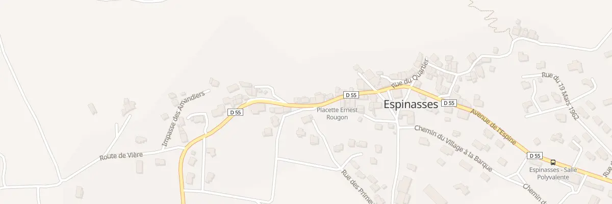 Plan du 227 Av de l’Espine à Espinasses