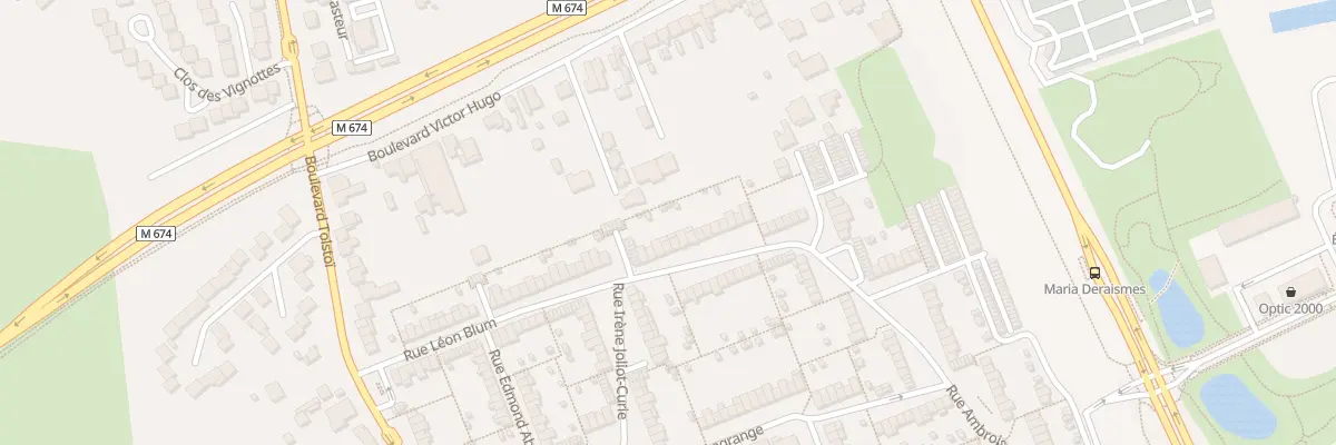 Plan du 57 Rue Leon Blum à Tomblaine